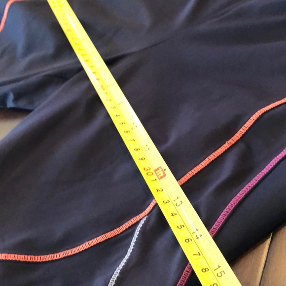 Track & Field Classic High waist, Color block stitched on black stretch joggers - Picture 7 of 7